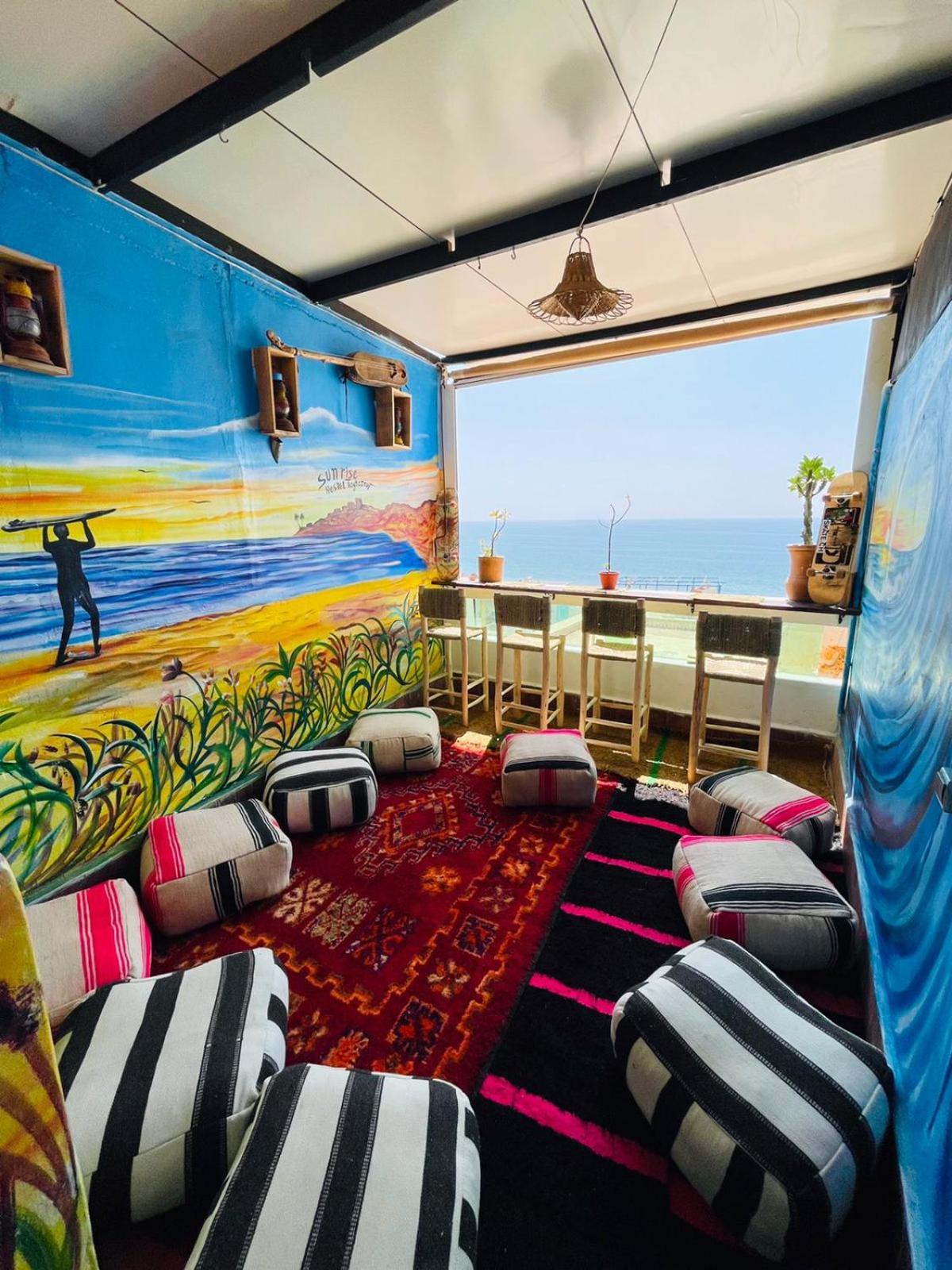 Sunrise Hostel Taghazout Dış mekan fotoğraf